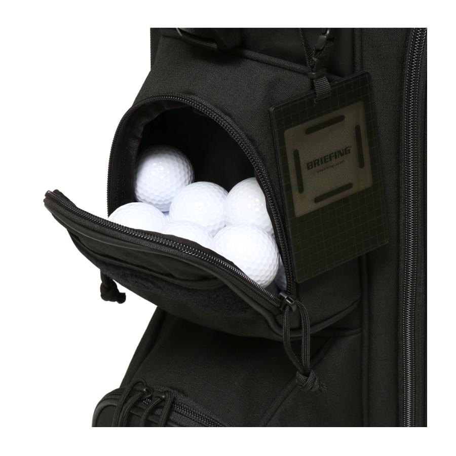 ブリーフィング ゴルフ キャディバッグ ゴルフバッグ スタンド型 4分割 8.5型 3.5kg BRG233D01 DL SERIES BRIEFING CR-9 撥水_16