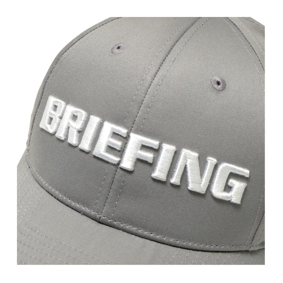 BRIEFING GOLFブリーフィングゴルフ裏カモ4面ロゴキャップ希少グレー BRIEFING（ブリーフィング） ゴルフ キャップ 帽子 スポーツ