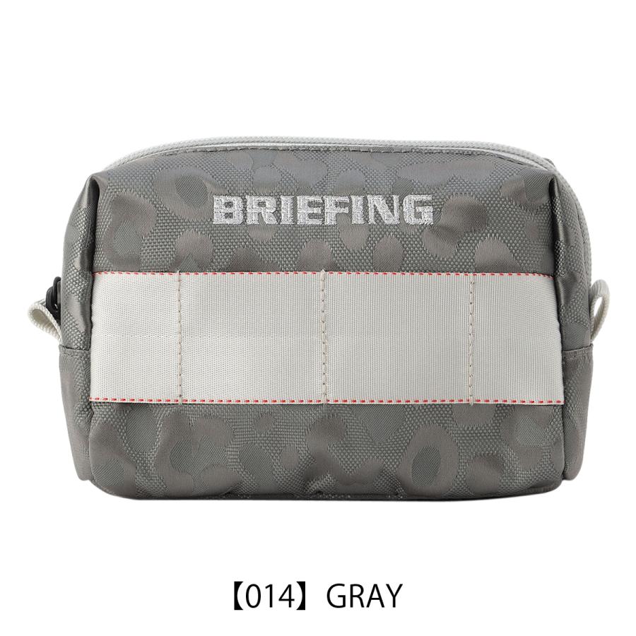 BRIEFING（ブリーフィング） ゴルフ ポーチ レオパードジャガード