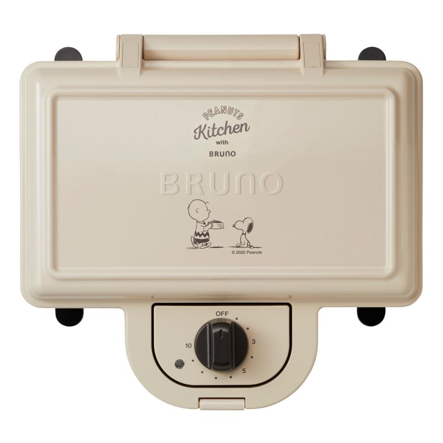 ブルーノ ピーナッツ ホットサンドメーカー ダブル Boe069 Bruno Peanuts スヌーピー キッチン家電 調理器具 2枚焼き レシピ付き 人形焼き 食パン サンドイッチ Bruno Boe069 リチャードyahoo 店 通販 Yahoo ショッピング
