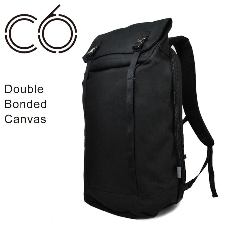 シーシックス C6 リュック C1311 Double Bonded Canvas コットンキャンバス Slim Backpack リュックサック  デイパック バックパック ビジネスリュック [PO10] :c6-c1311:リチャードYahoo!店 - 通販 - Yahoo!ショッピング