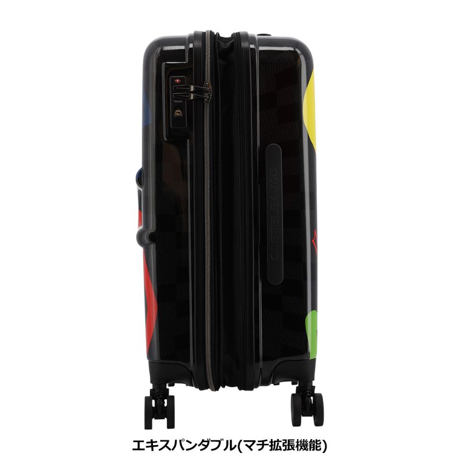 CASTELBAJAC カステルバジャック スーツケース 50(56)L 57cm 3.7 CASTELBAJAC カステルバジャック スーツケース 50(56)L 57cm 3.7
