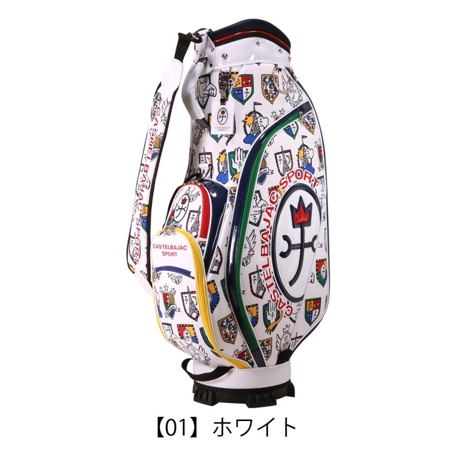 CASTELBAJAC（カステルバジャック） ゴルフ キャディバッグ カート型 5