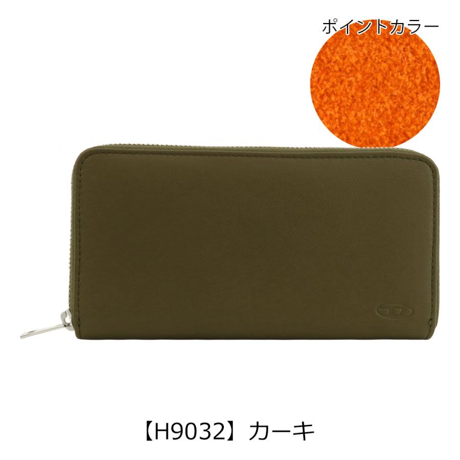 DIESEL（ディーゼル） 長財布 HISSU 本革 X08423 DIESEL ラウンド