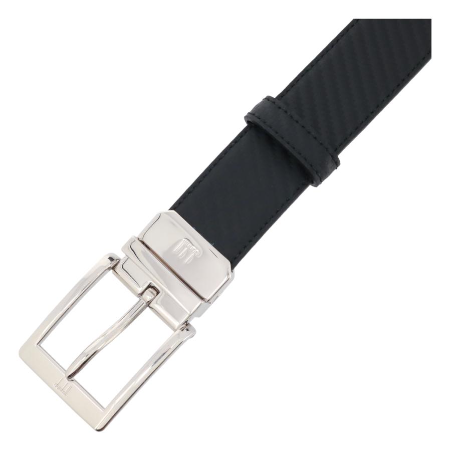 【美品!!】dunhill ダンヒル ベルト ネイビー&シルバー 本革製 美品!!】dunhill ダンヒル ベルト ネイビー&シルバー 本革製
