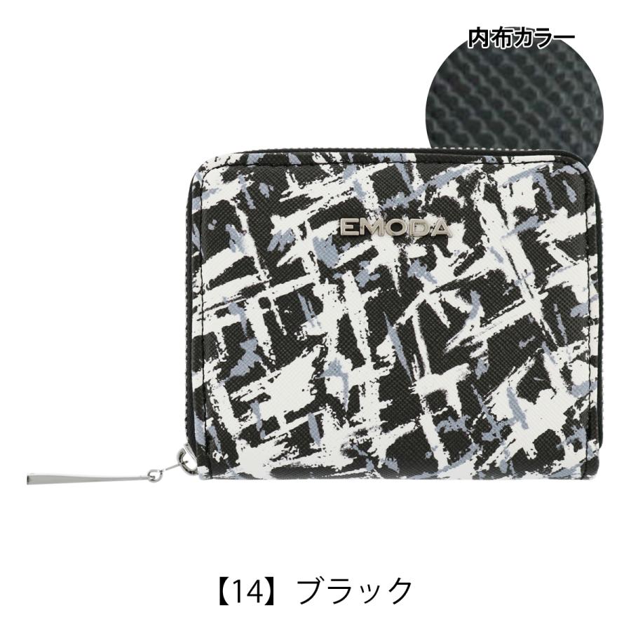 エモダ 財布 ミニ財布 ラウンドファスナー レディース プリント Em 97 Emoda キーケース 定期入れ Em 97 リチャードyahoo 店 通販 Yahoo ショッピング