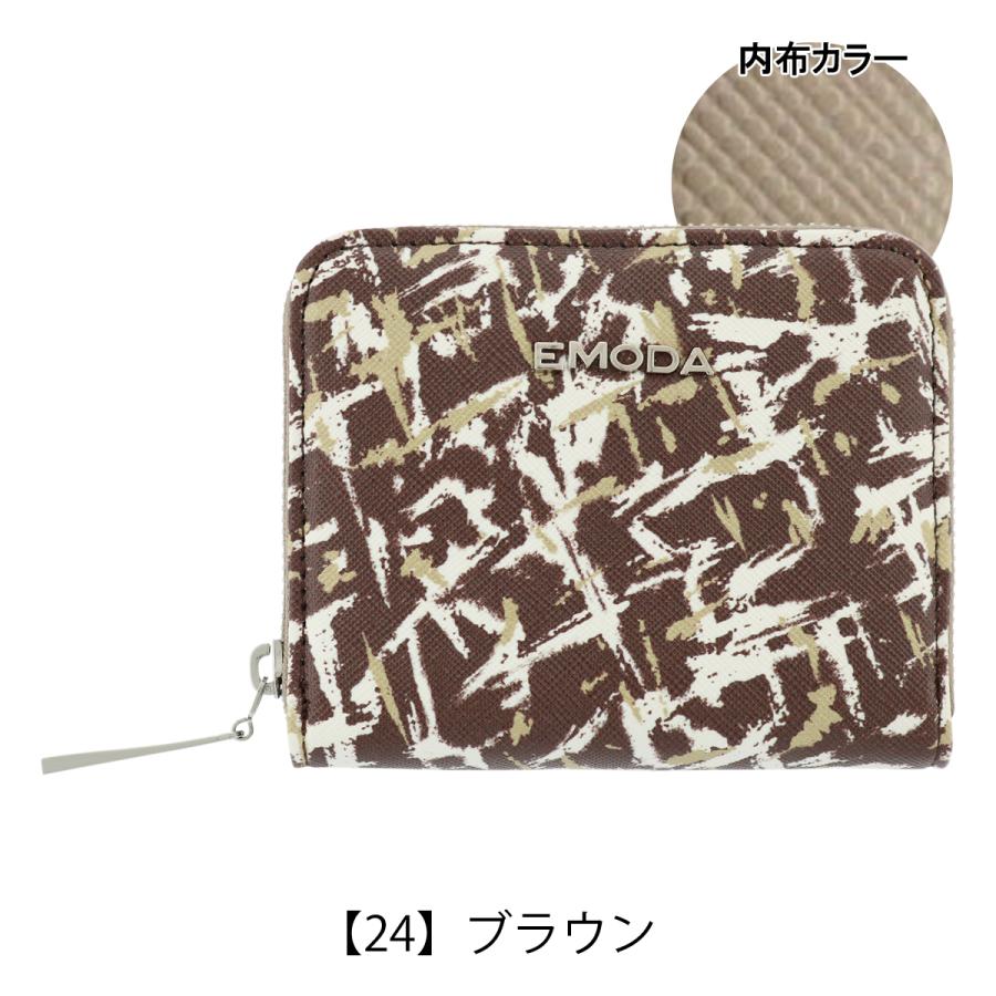 エモダ 財布 ミニ財布 ラウンドファスナー レディース プリント Em 97 Emoda キーケース 定期入れ Em 97 リチャードyahoo 店 通販 Yahoo ショッピング