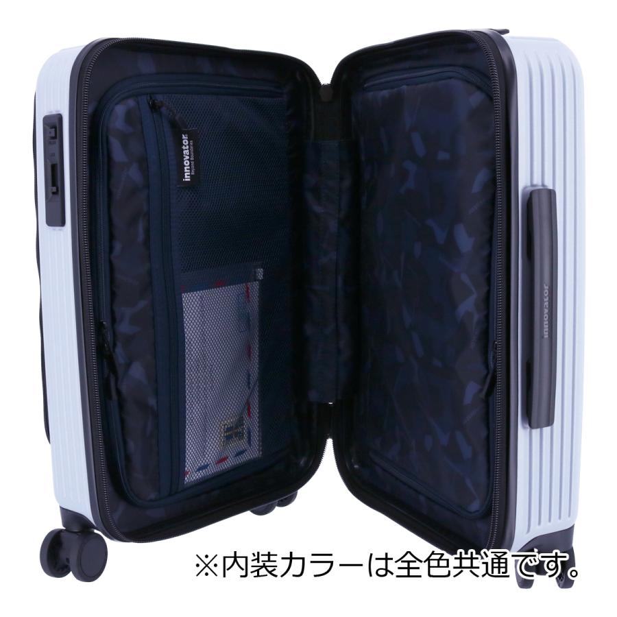 イノベーター スーツケース EXTREME INV50 機内持ち込み 軽量 38L 55cm 3.3kg innovator キャリーケース キャリーバッグ TSAロック搭載 2年保証 | innovator | 13