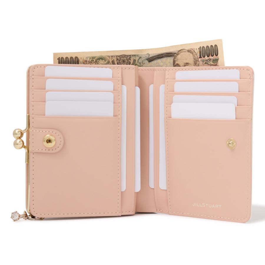 『JILLSTUART』ジルスチュアート　ガマ口二つ折り財布 JILL STUART ジルスチュアート 二つ折り財布 ガマ口 レディース