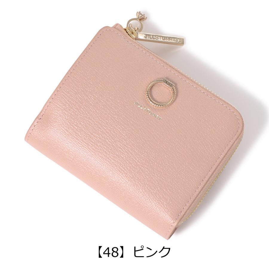 【新品未使用】JILLSTUART 二つ折り財布 エターナル ピンク JILL STUART ジルスチュアート 本革 ギフト レザー 二つ折り財布