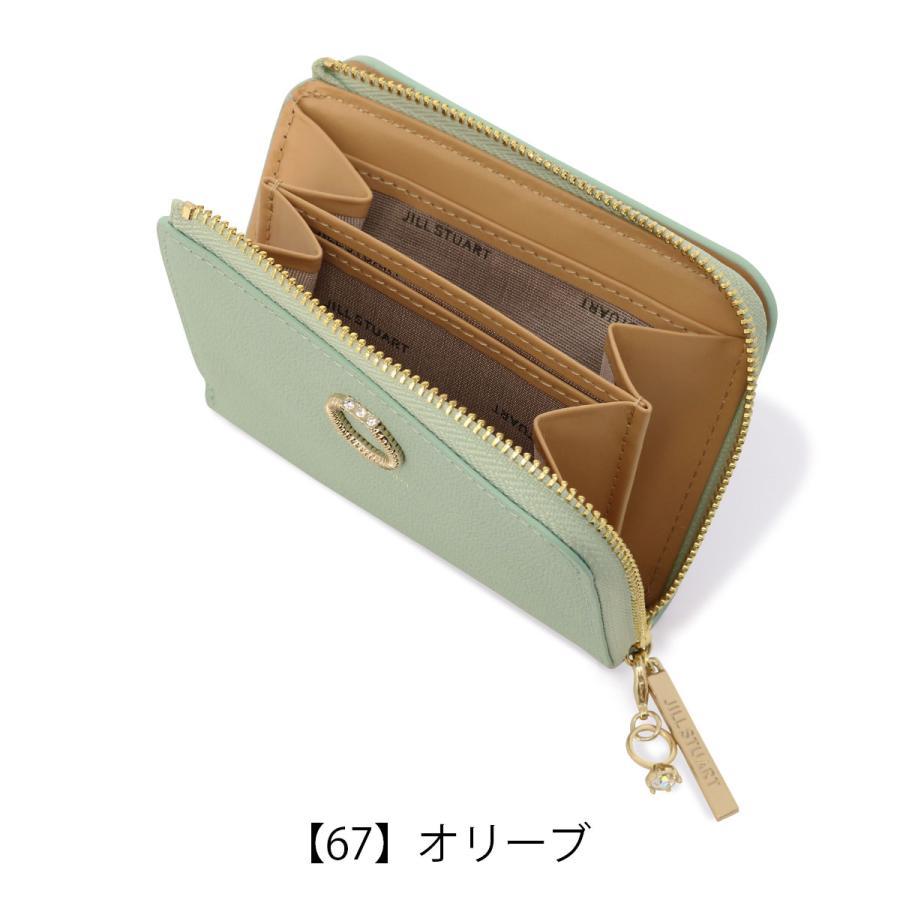 JILL STUART ジルスチュアート 本革 ギフト レザー 二つ折り財布 JILL STUART ジルスチュアート 本革 ギフト レザー 二つ折り財布