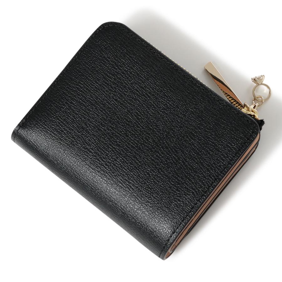 JILLSTUART 二つ折り財布 エターナル ブラック 財布 ジルスチュアート JILLSTUART エターナル L字ファスナー二つ折り財布 | ジル