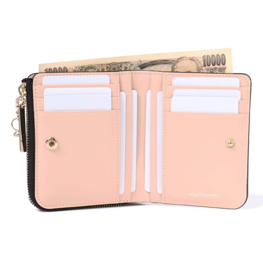 JILL STUART（ジルスチュアート） 本革 ギフト レザー 二つ折り財布