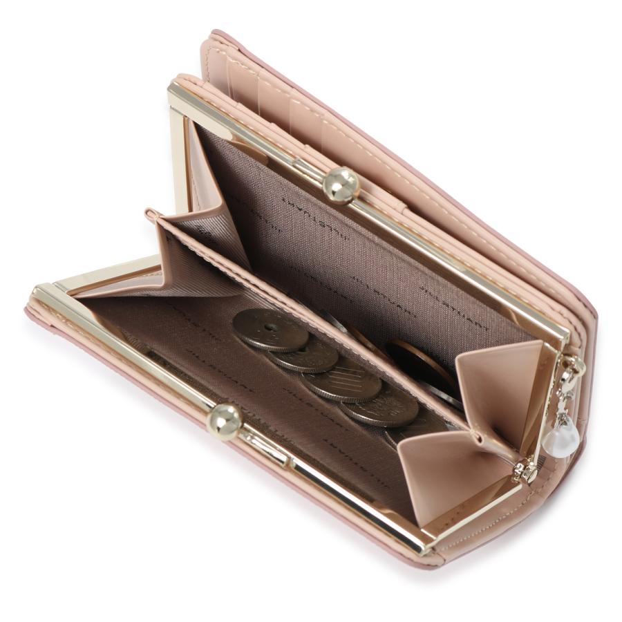 財布 レディース JILL STUART ジルスチュアート 本革 レザー がま口 JILL STUART ジルスチュアート 財布 二つ折り 本革 ギフト