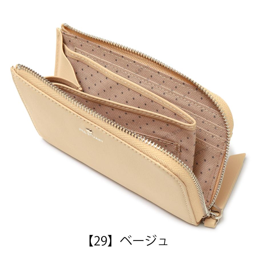 ジルスチュアート 財布 本革 L字ファスナー 薄型 薄い レディース JSLW3CS3 エンジェル JILLSTUART ミニ財布 コンパクト | JILL STUART | 18