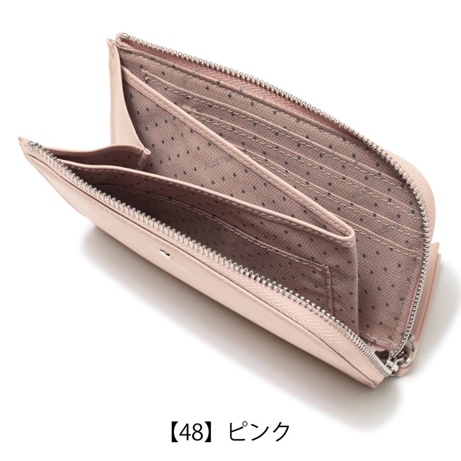 JILL STUART（ジルスチュアート） 財布 本革 L字ファスナー 薄型 薄い