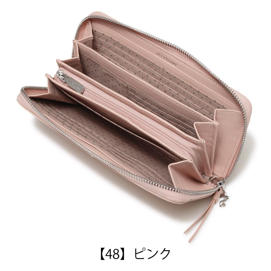 JILL STUART ジルスチュアート 長財布 本革 ラウンドファスナー JILL STUART ジルスチュアート 長財布 本革 ラウンドファスナー