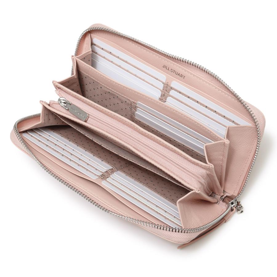 JILL STUART（ジルスチュアート） 長財布 本革 ラウンドファスナー