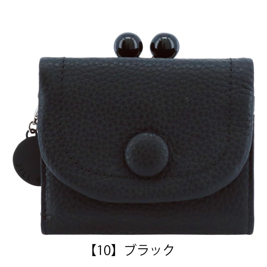 JILL STUART（ジルスチュアート） 三つ折り財布 がま口 本革