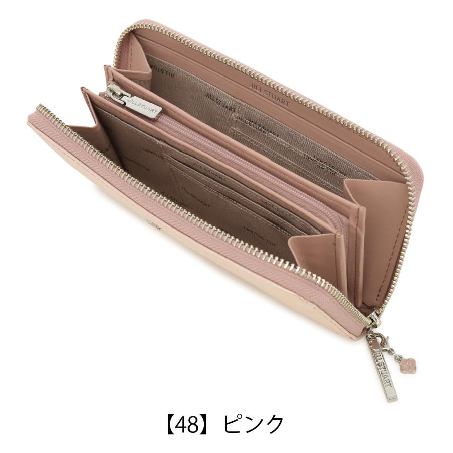 JILL STUART ジルスチュアート 長財布 本革 ラウンドファスナー JILL STUART ジルスチュアート 長財布 本革 ラウンドファスナー