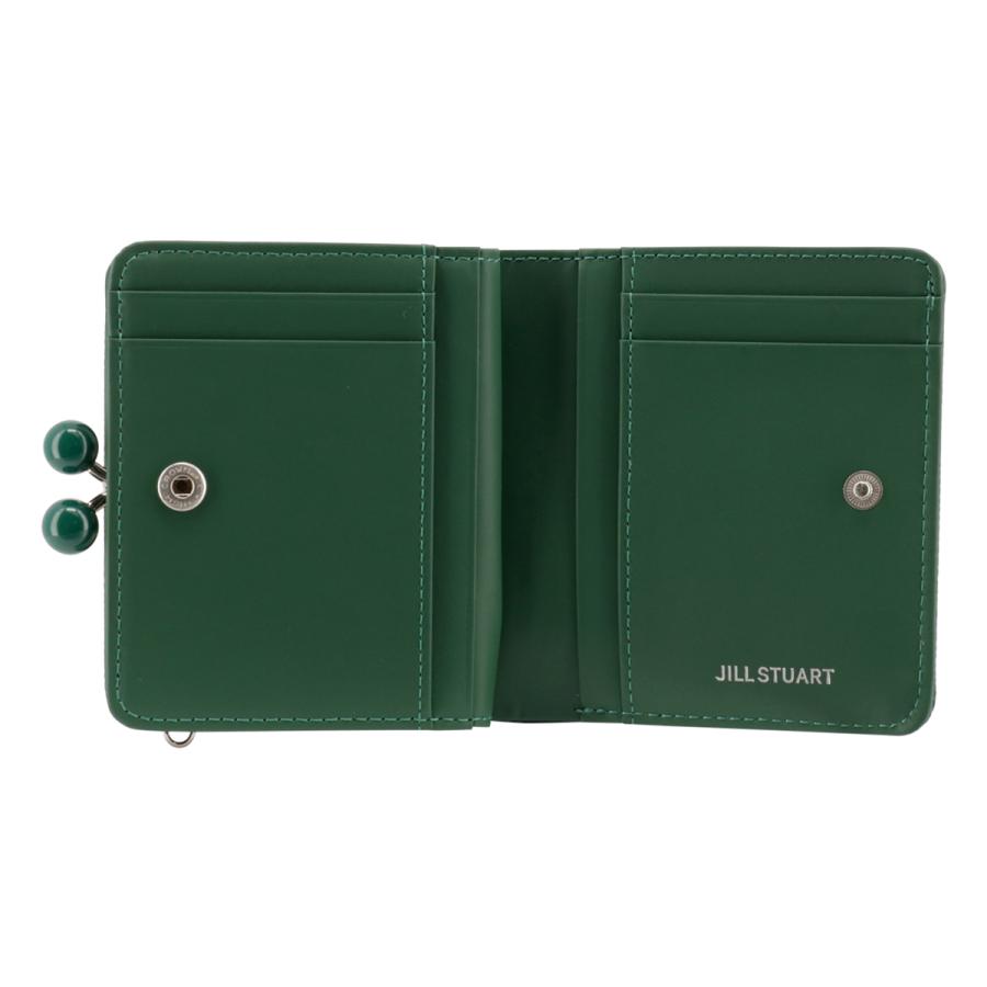 JILL STUART（ジルスチュアート） 二つ折り財布 がま口 本革