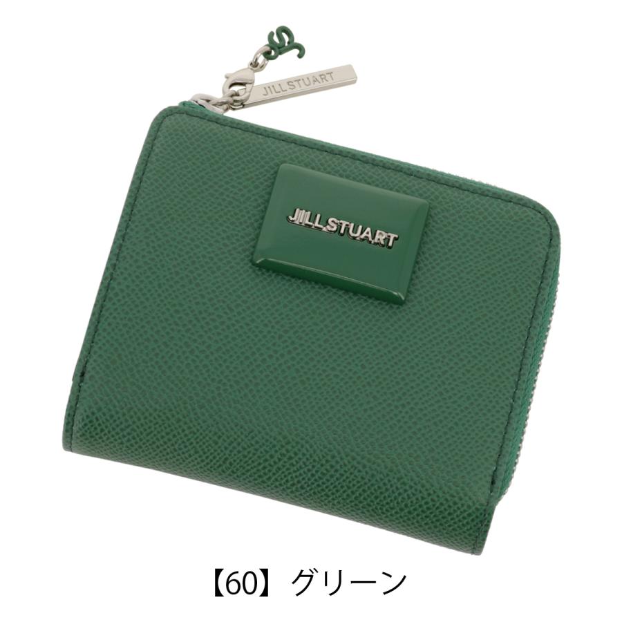 JILL STUART オリーブカラー 二つ折り財布 JILL STUART（ジルスチュアート） 二つ折り財布 本革 レディース