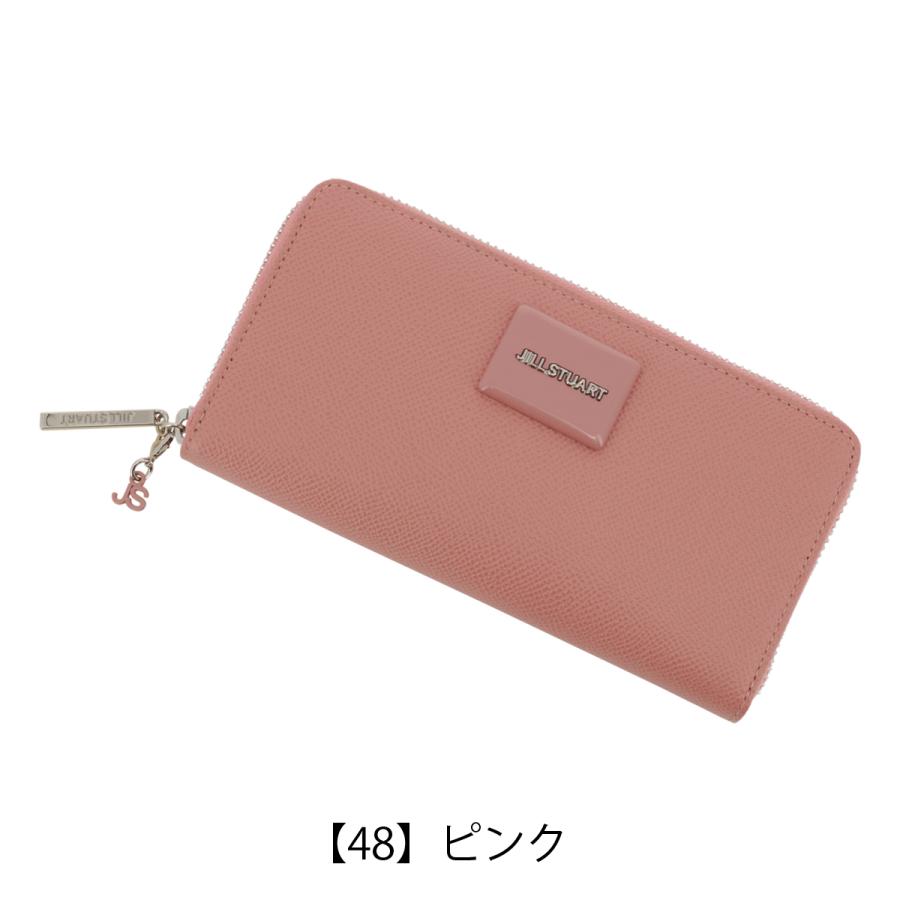 新品 ジルスチュアート 長財布 財布 レディース ピンク j4 かぶせ　レザー JILL STUART（ジルスチュアート） 長財布 かぶせ 本革 レディース