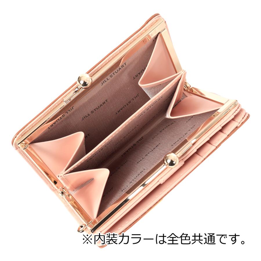 JILL STUART（ジルスチュアート） 二つ折り財布 本革 がま口