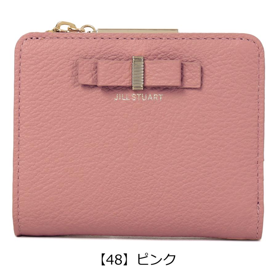 JILL STUART（ジルスチュアート） 二つ折り財布 本革 ミニ財布