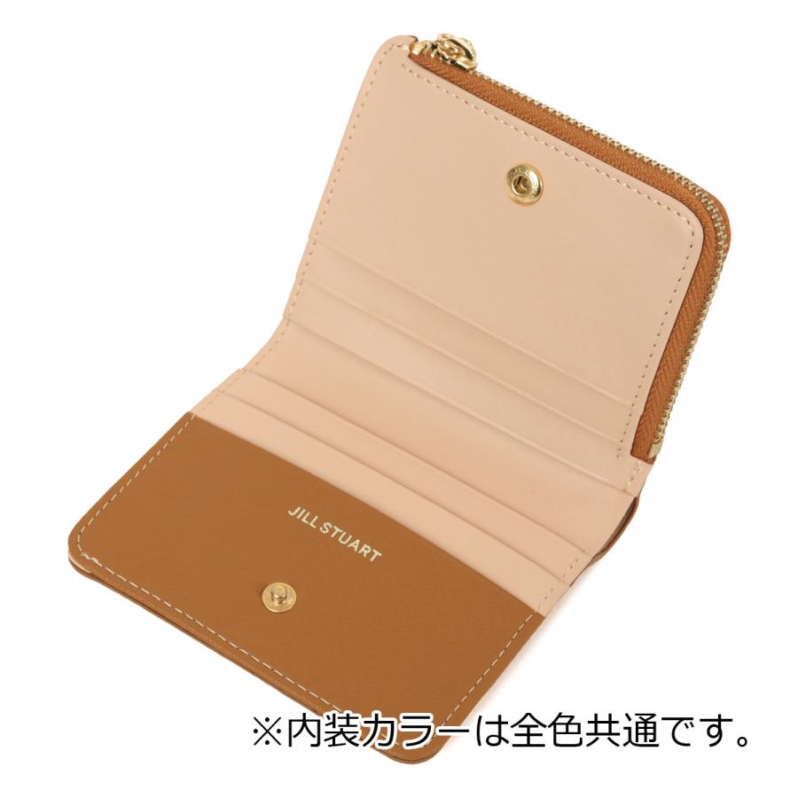 JILL STUART（ジルスチュアート） 二つ折り財布 本革 ミニ財布