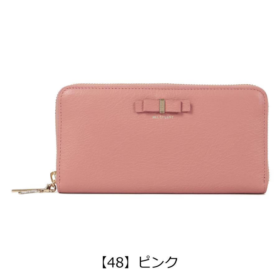 JILL STUART（ジルスチュアート） 長財布 本革 ラウンドファスナー