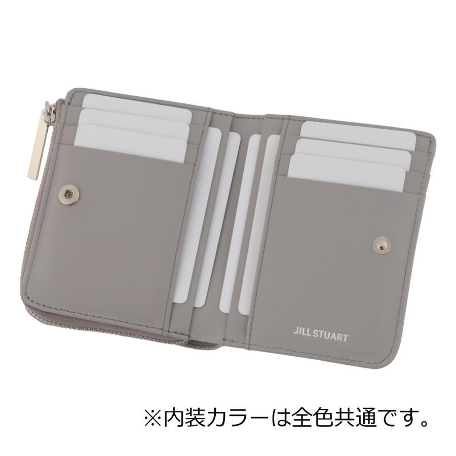 ちいかわJILL STUART グレー 二つ折り財布 JILL STUART（ジルスチュアート） 二つ折り財布 L字ファスナー