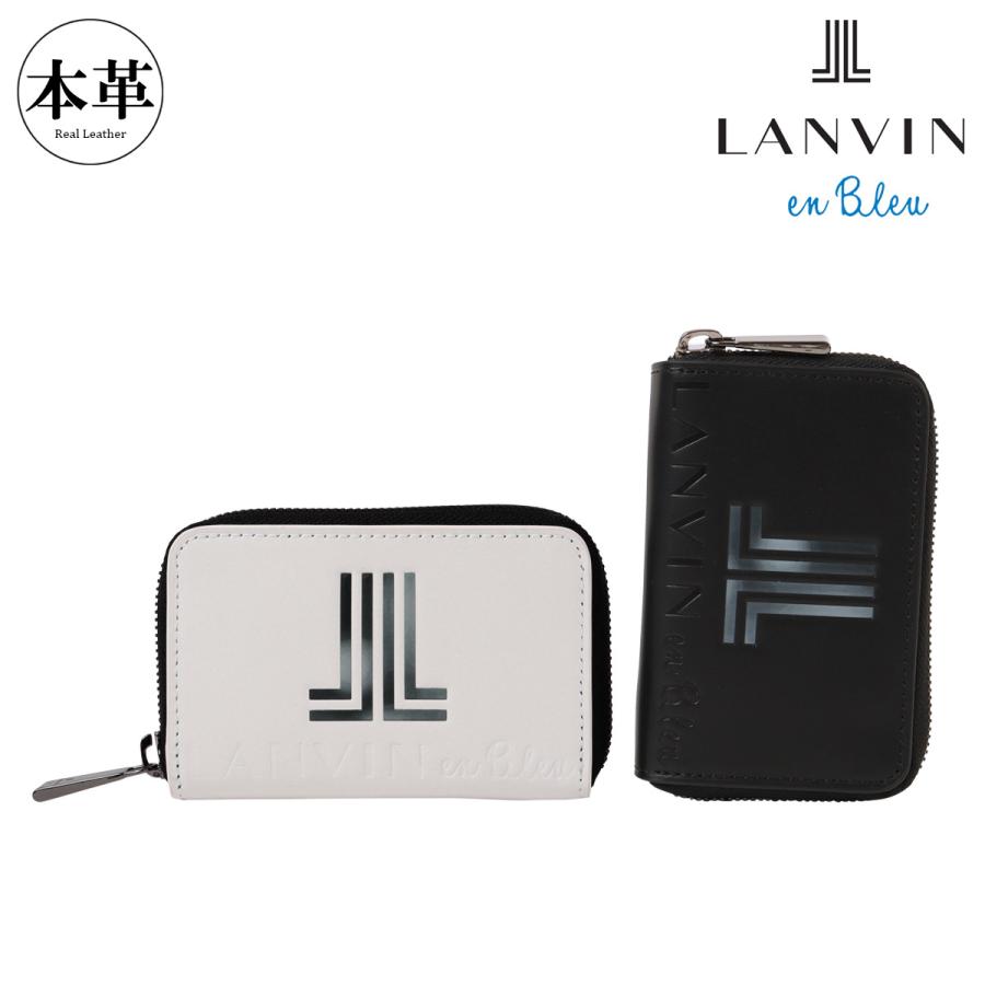 CHALLENGER ケース 小銭入れ ブルー LANVIN en Bleu ランバンオンブルー コインケース 小銭入れ ラウンド