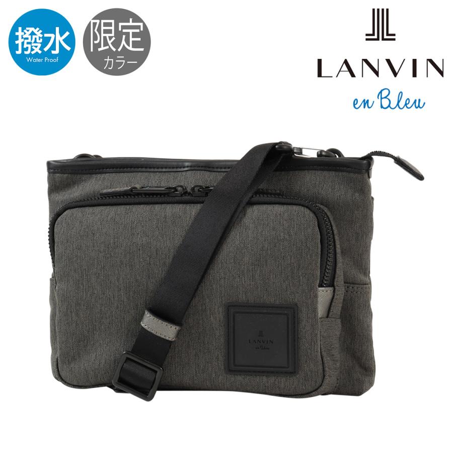LANVIN en Bleu ランバンオンブルー ショルダーバッグ サコッシュ 横型
