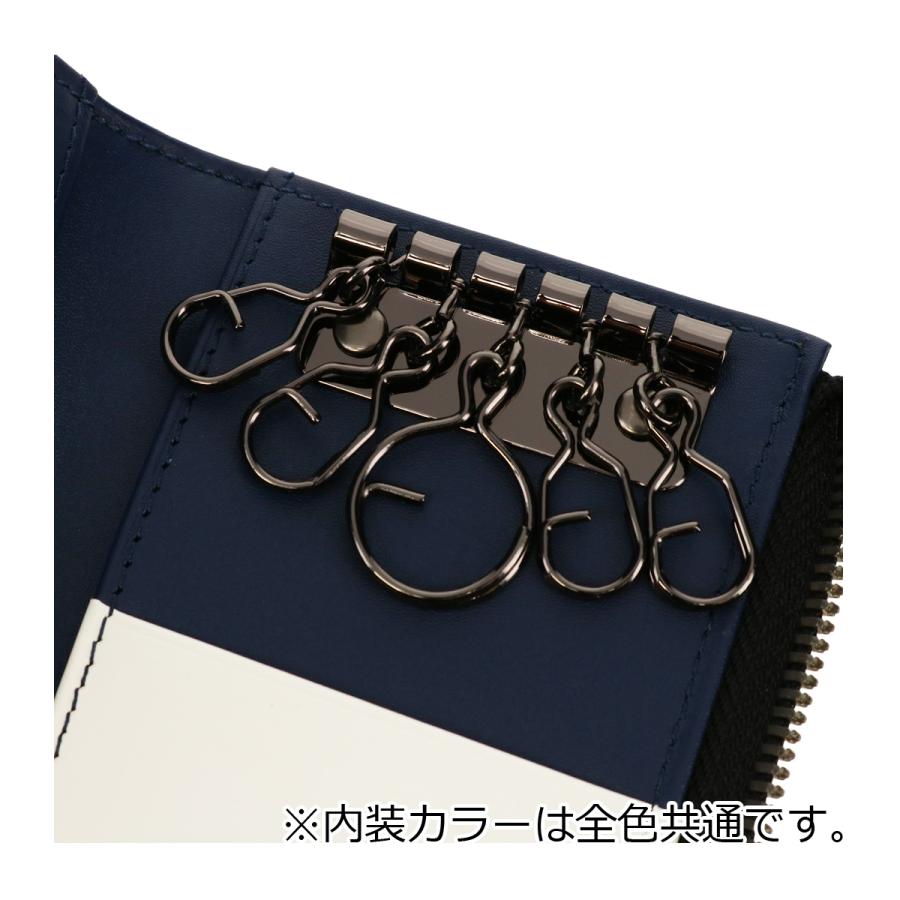 LANVIN en Bleu ランバンオンブルー キーケース 本革 撥水 546602