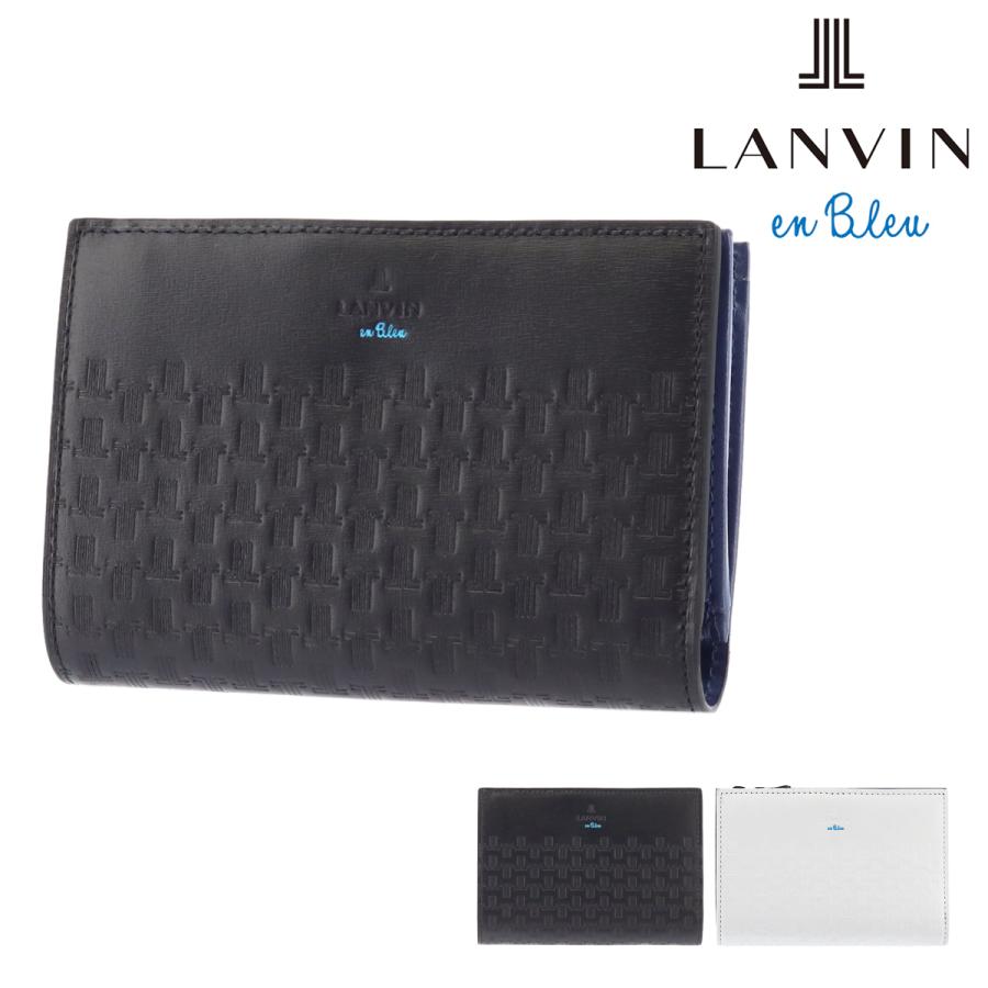 ランバンオンブルー 二つ折り財布 本革 レザー ジェイエル スタンプ メンズ 5613 Lanvin En Bleu 牛革 Lanvin 5613 リチャードyahoo 店 通販 Yahoo ショッピング