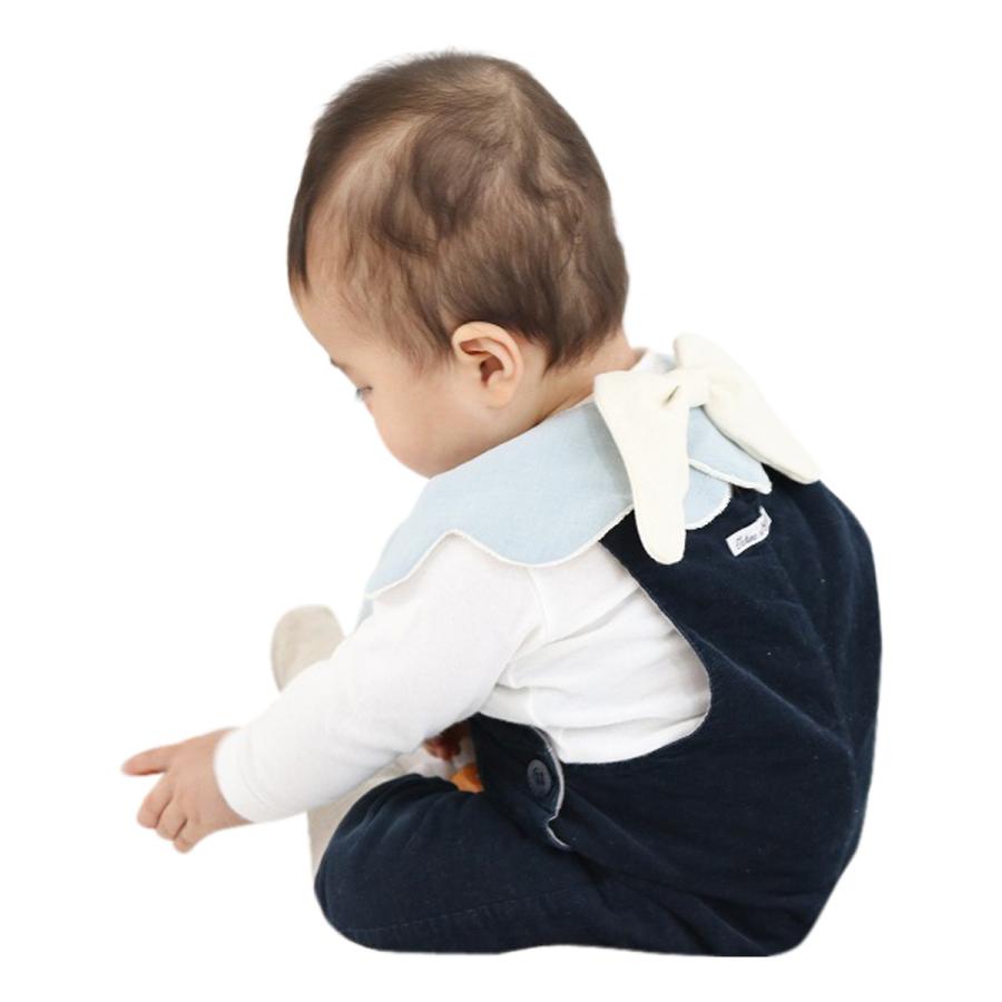 リヤンドファミーユ スタイ よだれかけ もこもこ天使スタイ 赤ちゃん 男の子 女の子 Lien De Famille 新生児 ベビー 天使 羽 コットン Lien 006 リチャードyahoo 店 通販 Yahoo ショッピング