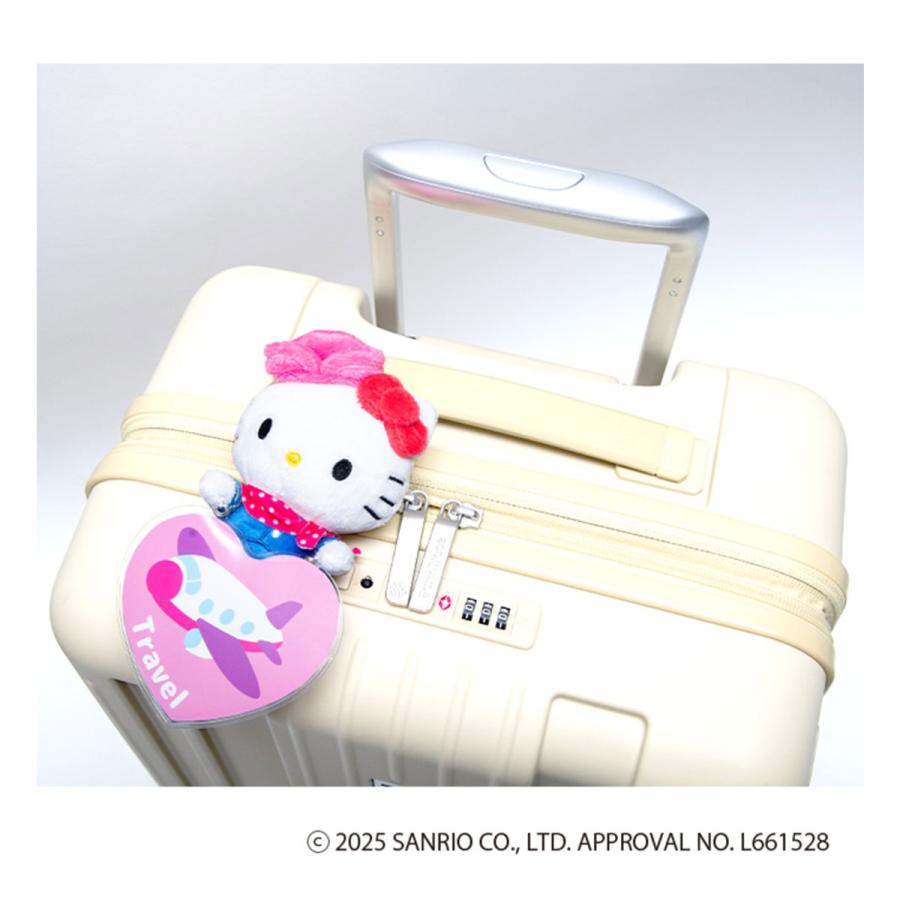 サンリオ ぬいぐるみ ネームタグ ハローキティ シナモロール クロミ LSA016 旅行 かわいい キャラクター 空港 旅行 TTC | sanrio | 04