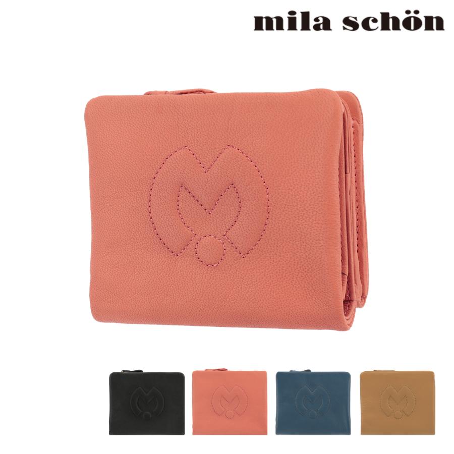 ミラショーン 二つ折り財布 ミニ財布 テネーロ レディース Msk 052 Mila Schon 山羊革 レザー Mila Msk 052 リチャードyahoo 店 通販 Yahoo ショッピング
