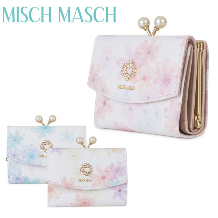 ミッシュマッシュ Mischmasch 三つ折り財布 パフィー ミニ財布 レディース がま口 口金 フェミニン ミニ財布 極小財布 Po10 Misch リチャードyahoo 店 通販 Yahoo ショッピング