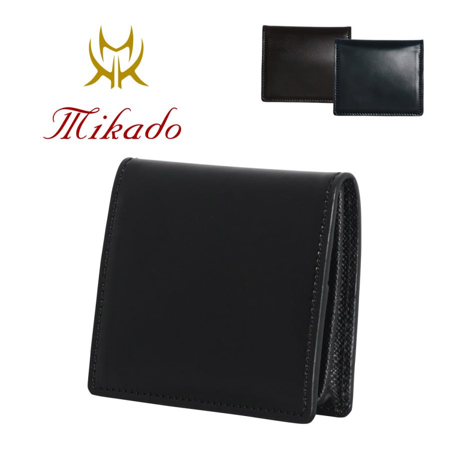 ミカド Mikado コインケース 620015 アリニンコードバン BOX小銭入れ 