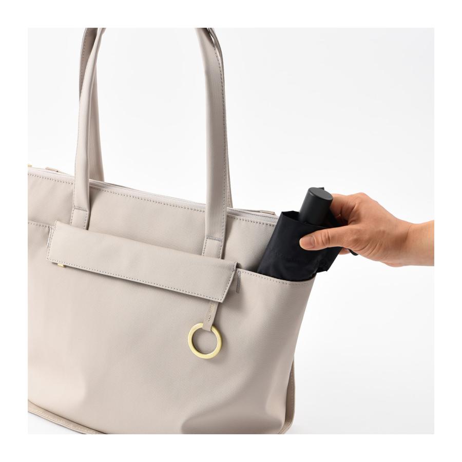 ミレスト トートバッグ A4 13インチ プント・エ・リーネア 撥水 レディース MLS897 MILESTO Punto＆Linea ビジネスバッグ キャリーオンバッグ シンプル | MILESTO | 13