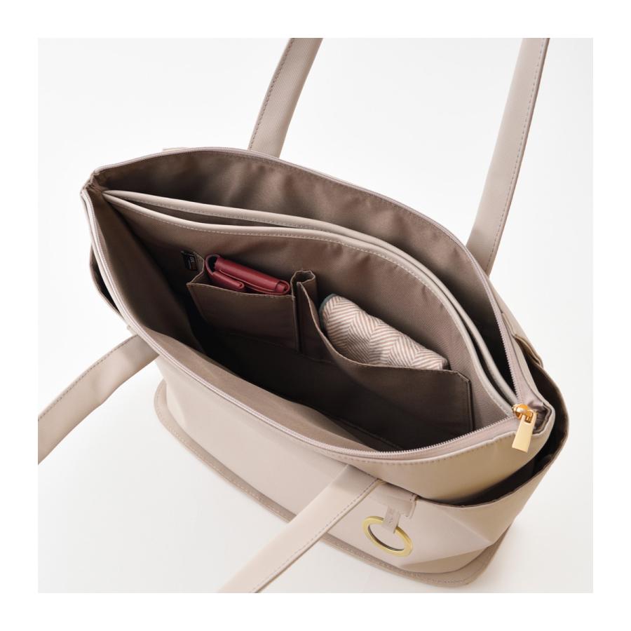 ミレスト トートバッグ A4 13インチ プント・エ・リーネア 撥水 レディース MLS897 MILESTO Punto＆Linea ビジネスバッグ キャリーオンバッグ シンプル | MILESTO | 08