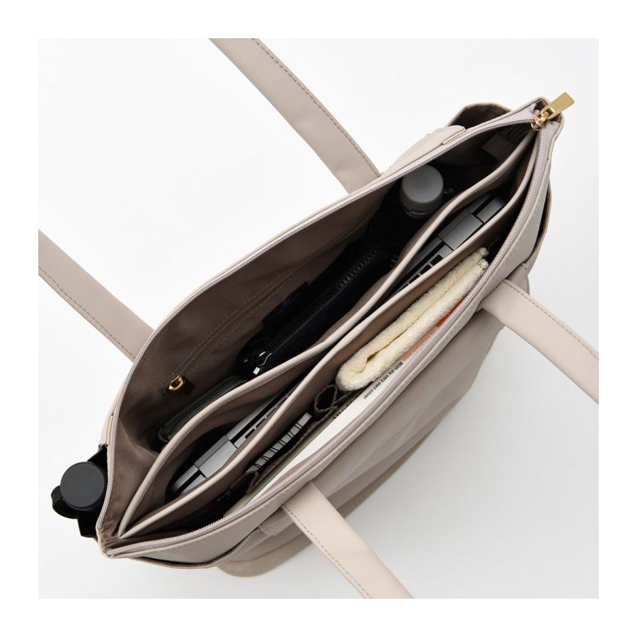 ミレスト トートバッグ A4 13インチ プント・エ・リーネア 撥水 レディース MLS897 MILESTO Punto＆Linea ビジネスバッグ キャリーオンバッグ シンプル | MILESTO | 10