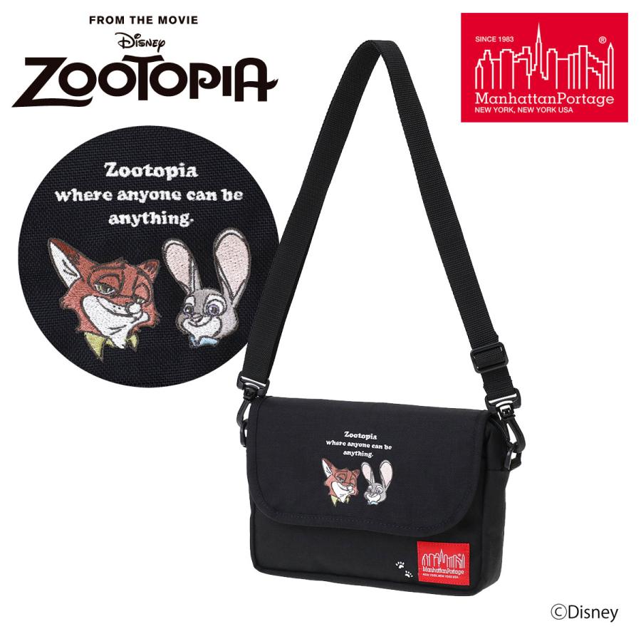 ズートピア マンハッタンポーテージ ショルダーバッグ メンズ レディース ZOOTOPIA MP1410MGNTZTP  manhattanportage ニック ジュディ 軽量 斜め掛け Manhattan Portage（マンハッタンポーテージ） ズートピア ショルダー