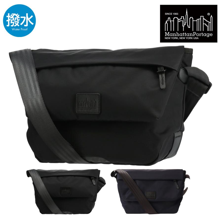 極美品 マンハッタンポーテージブラックレーベル メッセンジャー ショルダー マンハッタンポーテージ レッドレーベル ブラックレーベル ショルダー