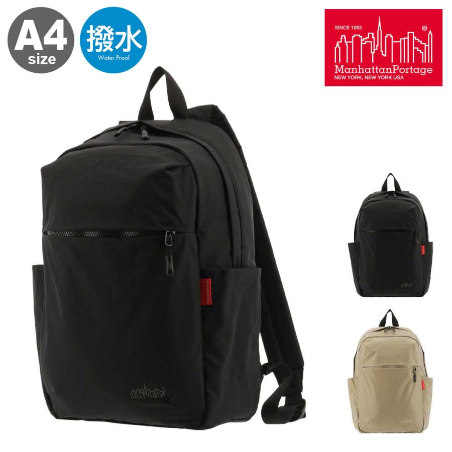 【レビュー投稿で+5％還元】マンハッタンポーテージ リュック A4 リュックサック バックパック デイパック メンズ レディース MP2286BPTS QUILL Manhattan Portage 13インチ 撥水 軽量 クリスマス_mp クリスマス_wp Manhattan Portage（マンハッタンポーテージ） リュック A4 リュック