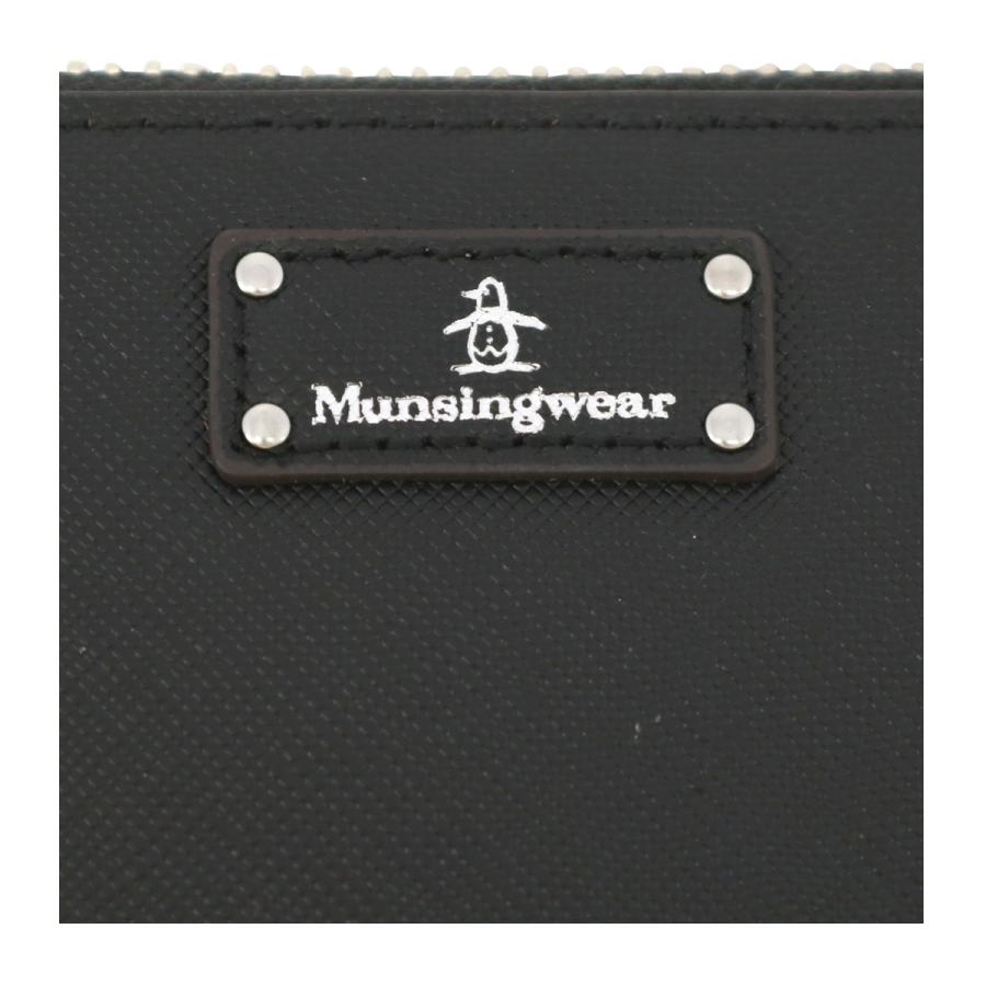 Munsingwear（マンシングウェア） 長財布 L字ファスナー ディンプル