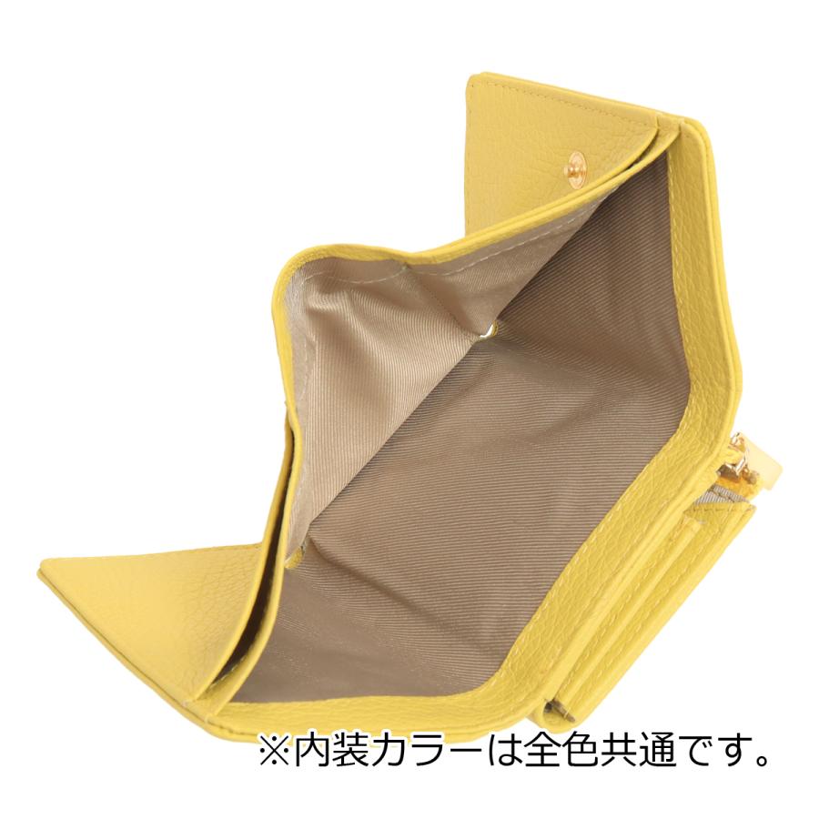 ムジカ・ヴィータ 三つ折り財布 ミニ財布 本革 イタリアンレザー レディース M1017 MUZICA VITA | 牛革 レザー ...