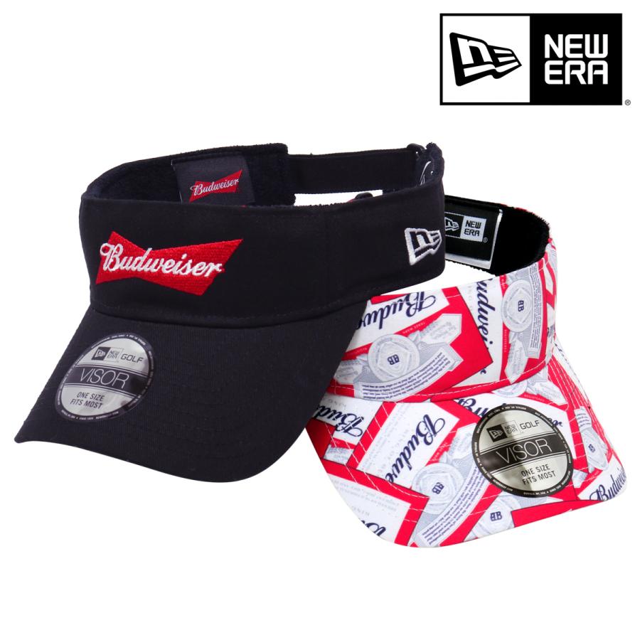 NEW ERA（ニューエラ） ゴルフ サンバイザー バドワイザー